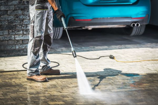 Driveway Pressure Washing