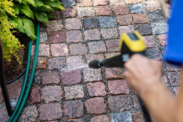 Paver Sidewalk Cleaning in Niceville