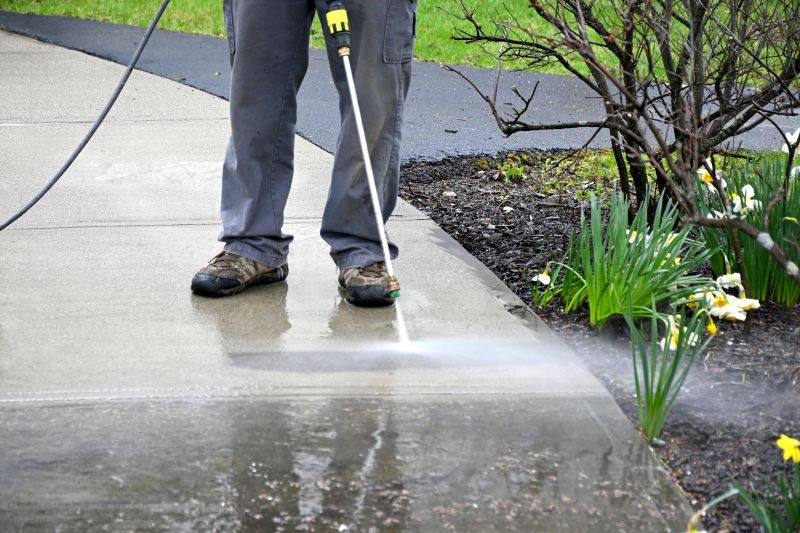 Sidewalk and Walkway Cleaning